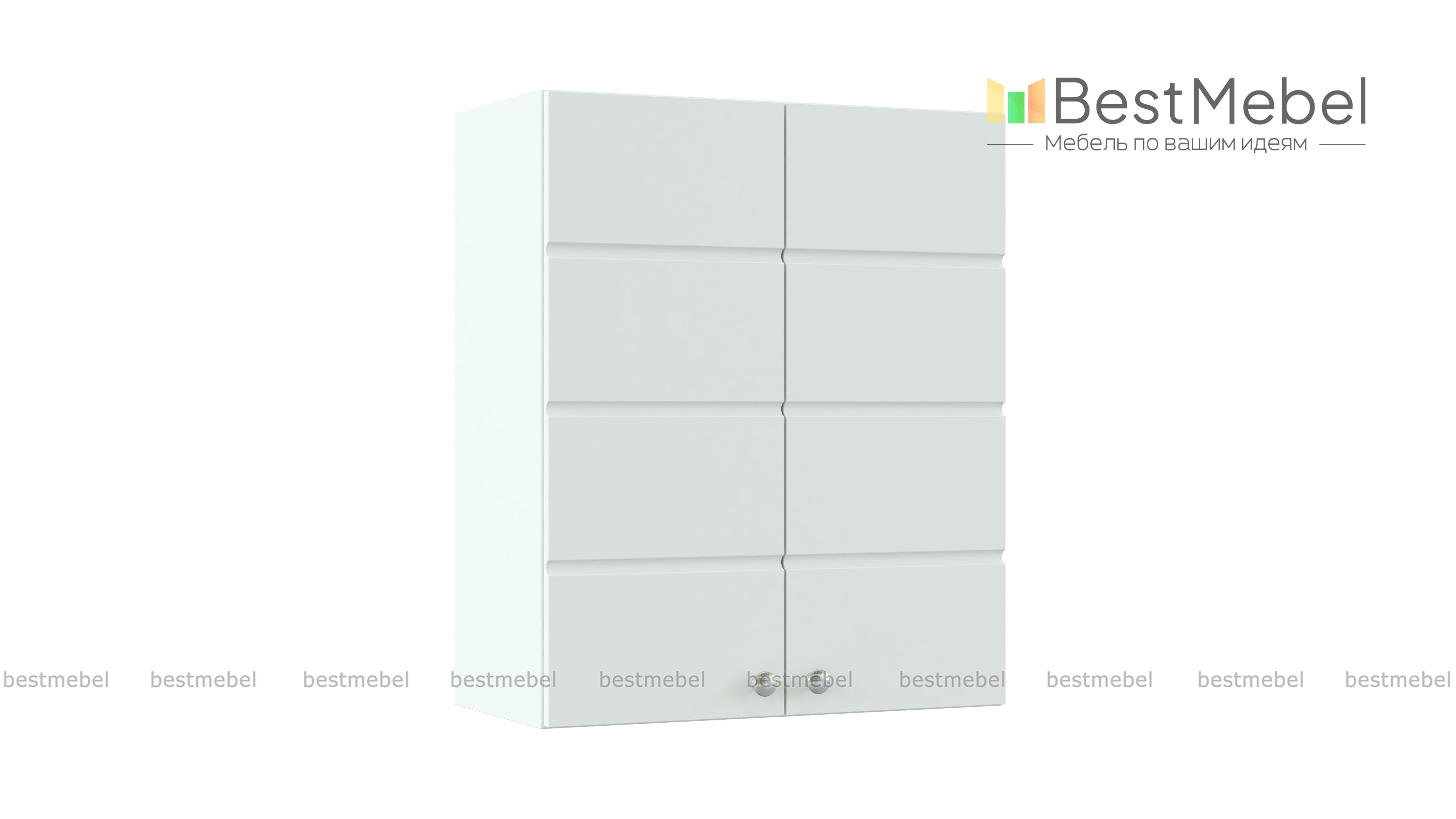 Шкаф навесной Квадро 2 двери BMS - Фото