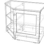 Схема сборки Тумба угловая Лара 1 BMS