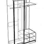 Схема сборки Прихожая Ника BMS