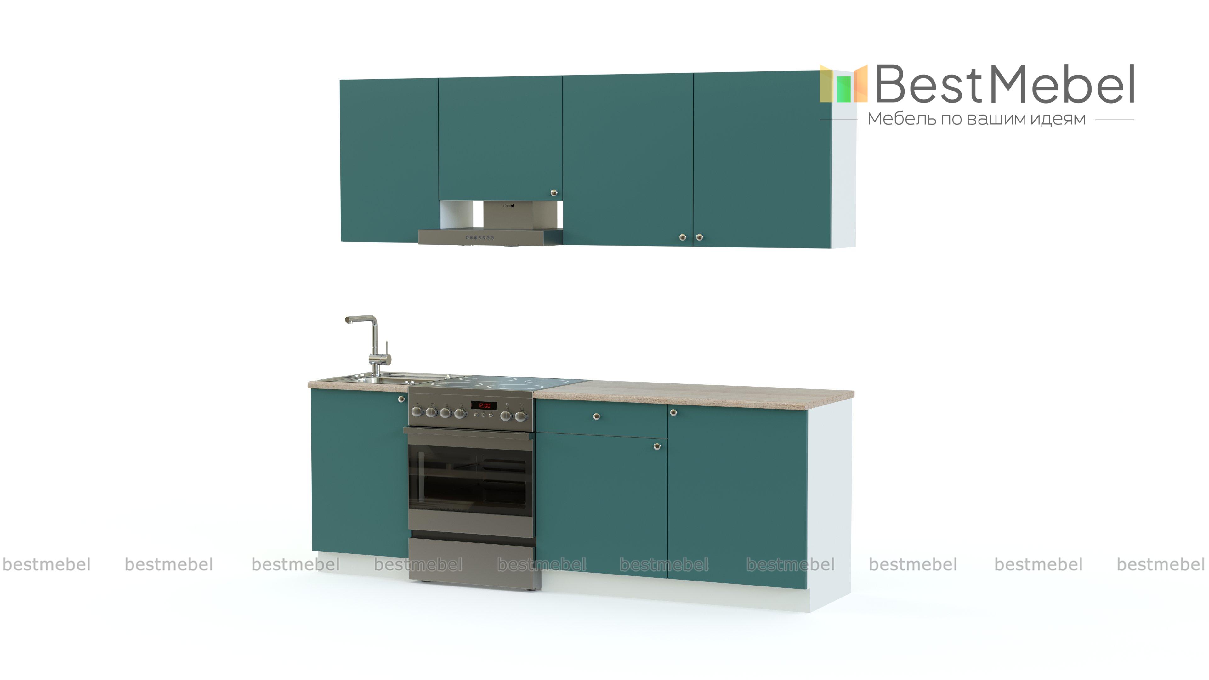 Кухня Вайт 2200 BMS - Фото