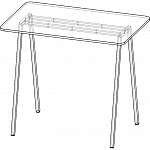 Схема сборки Стол кухонный Валлио 1 BMS