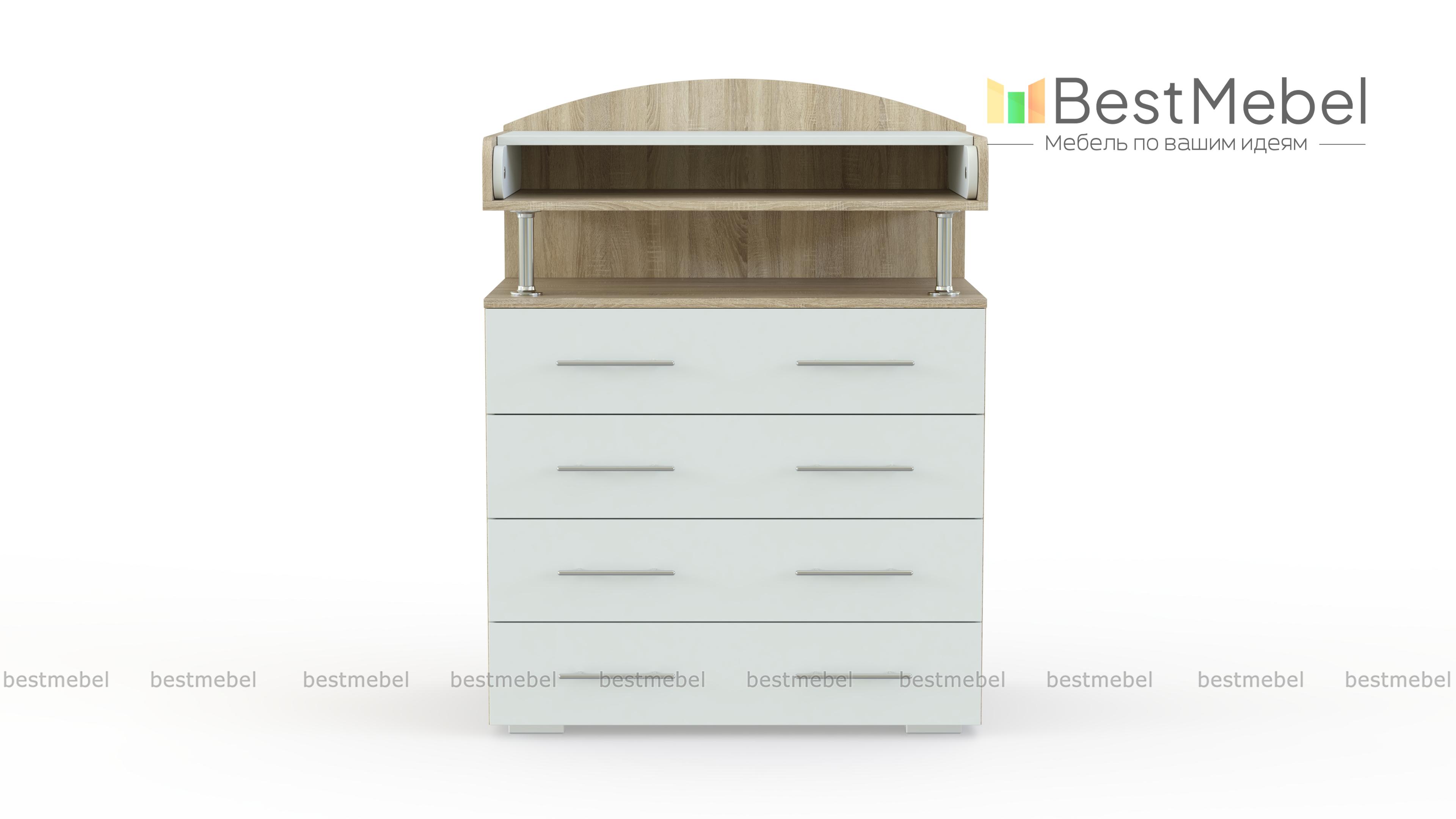 Комод пеленальный Луи Нео 6 BMS - Фото