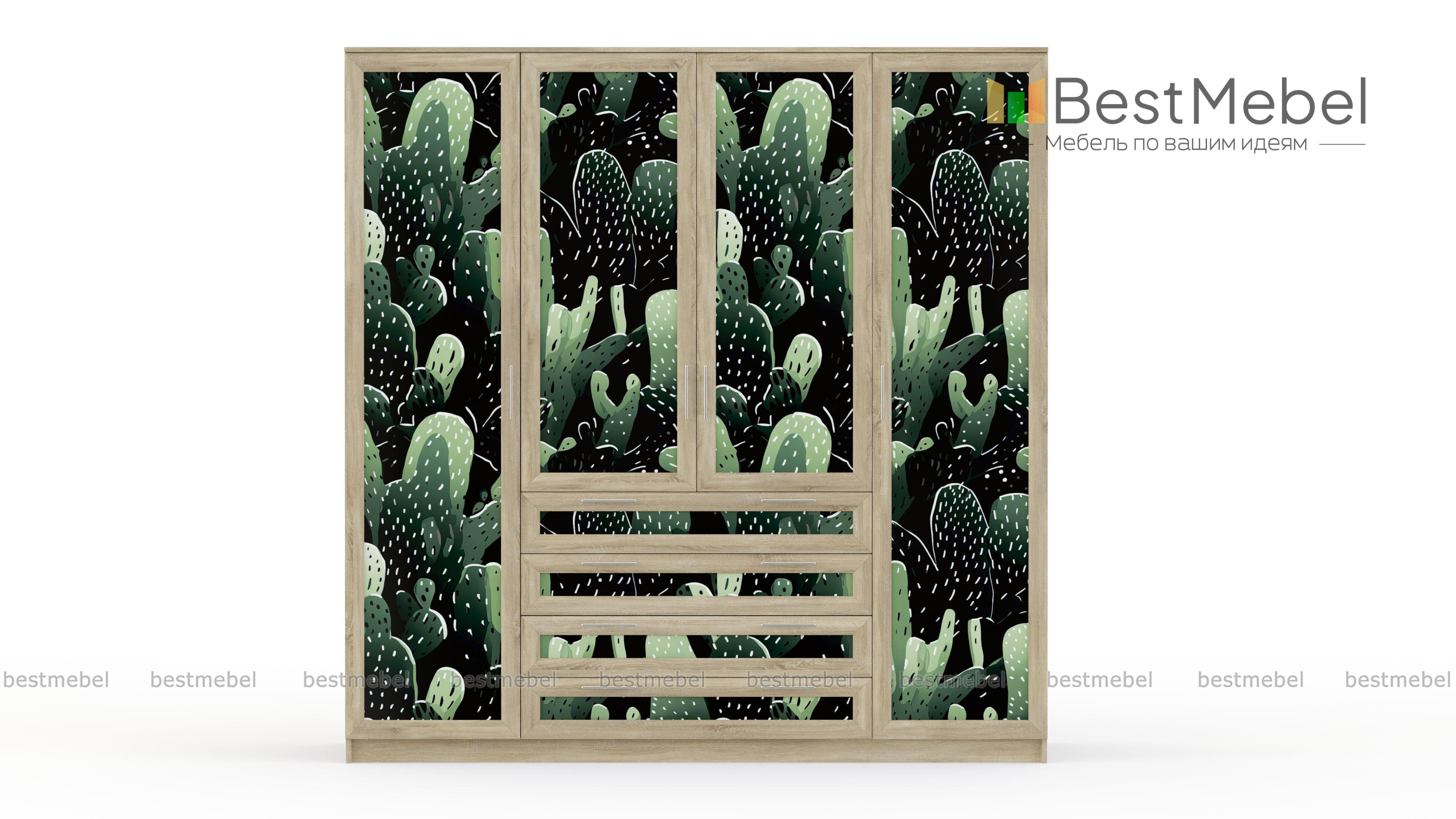 Шкаф Комфорт Люкс 4-4 BMS - Фото