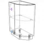 Схема сборки Шкаф нижний торцевой радиусный Европа BMS