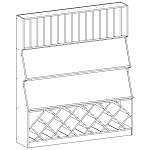 Схема сборки Стеллаж Белла 4 BMS