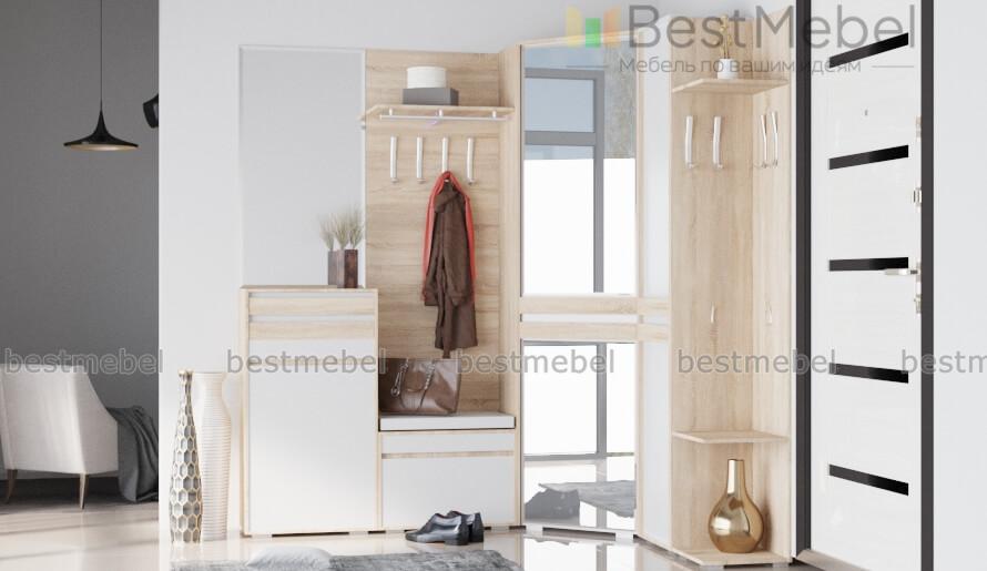Угловая прихожая Пенелопа 26 BMS - Фото