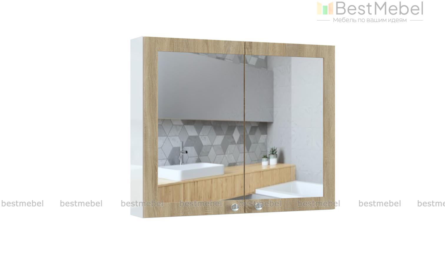 Шкаф в ванную комнату Муна 11 BMS - Фото