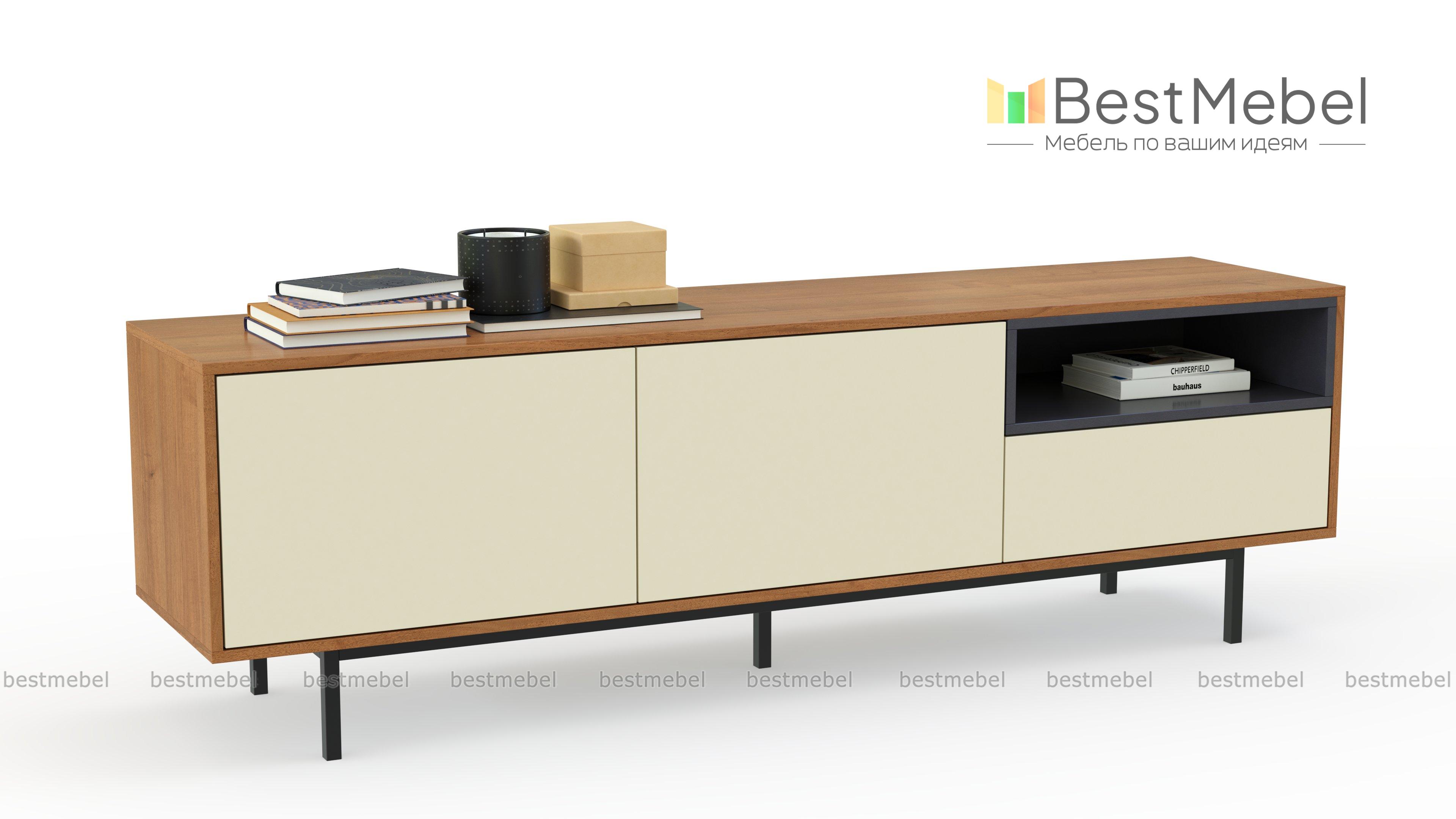 Тумба под ТВ Николь 17 BMS - Фото