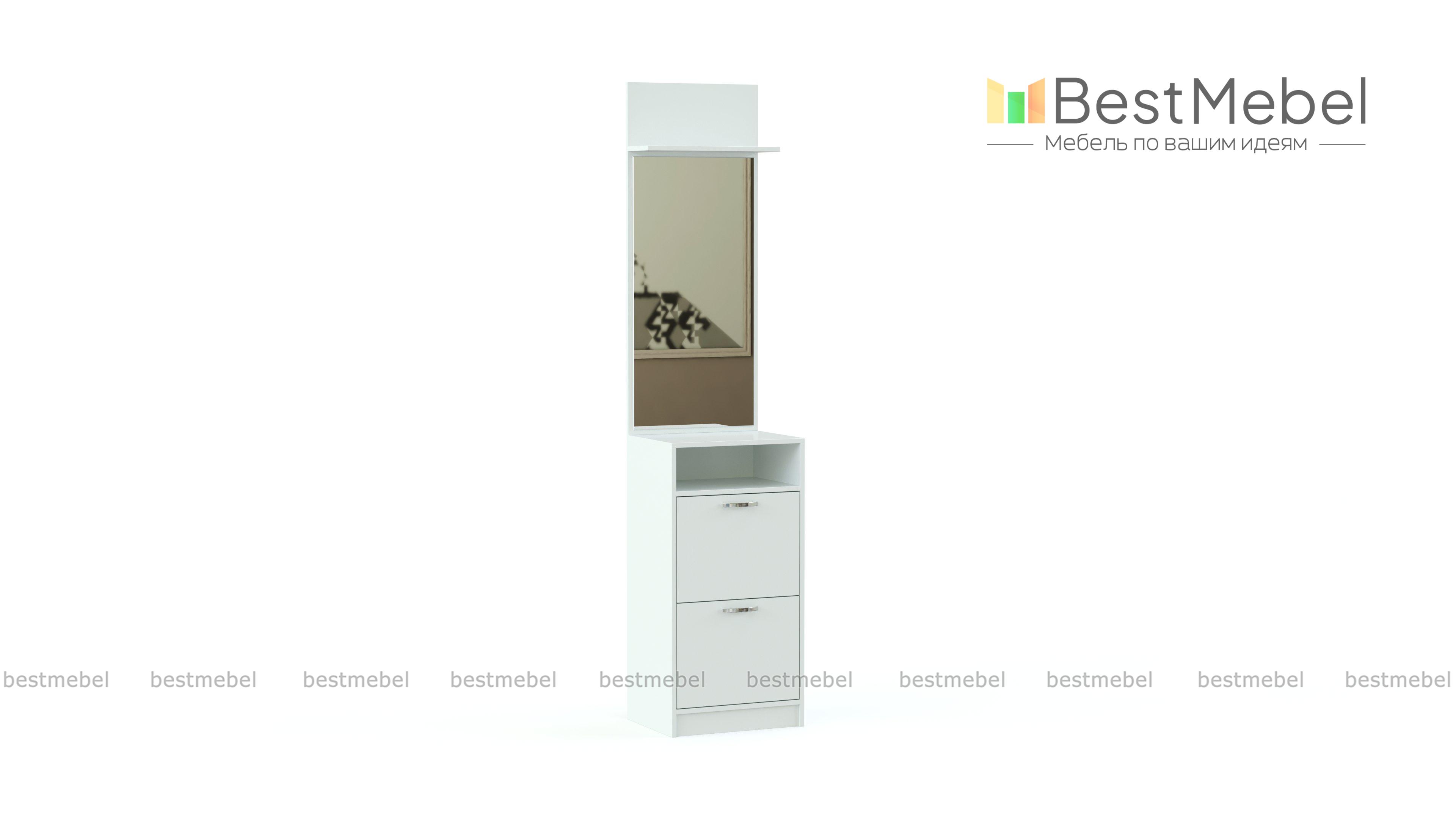 Обувница с зеркалом ОЗ BMS - Фото