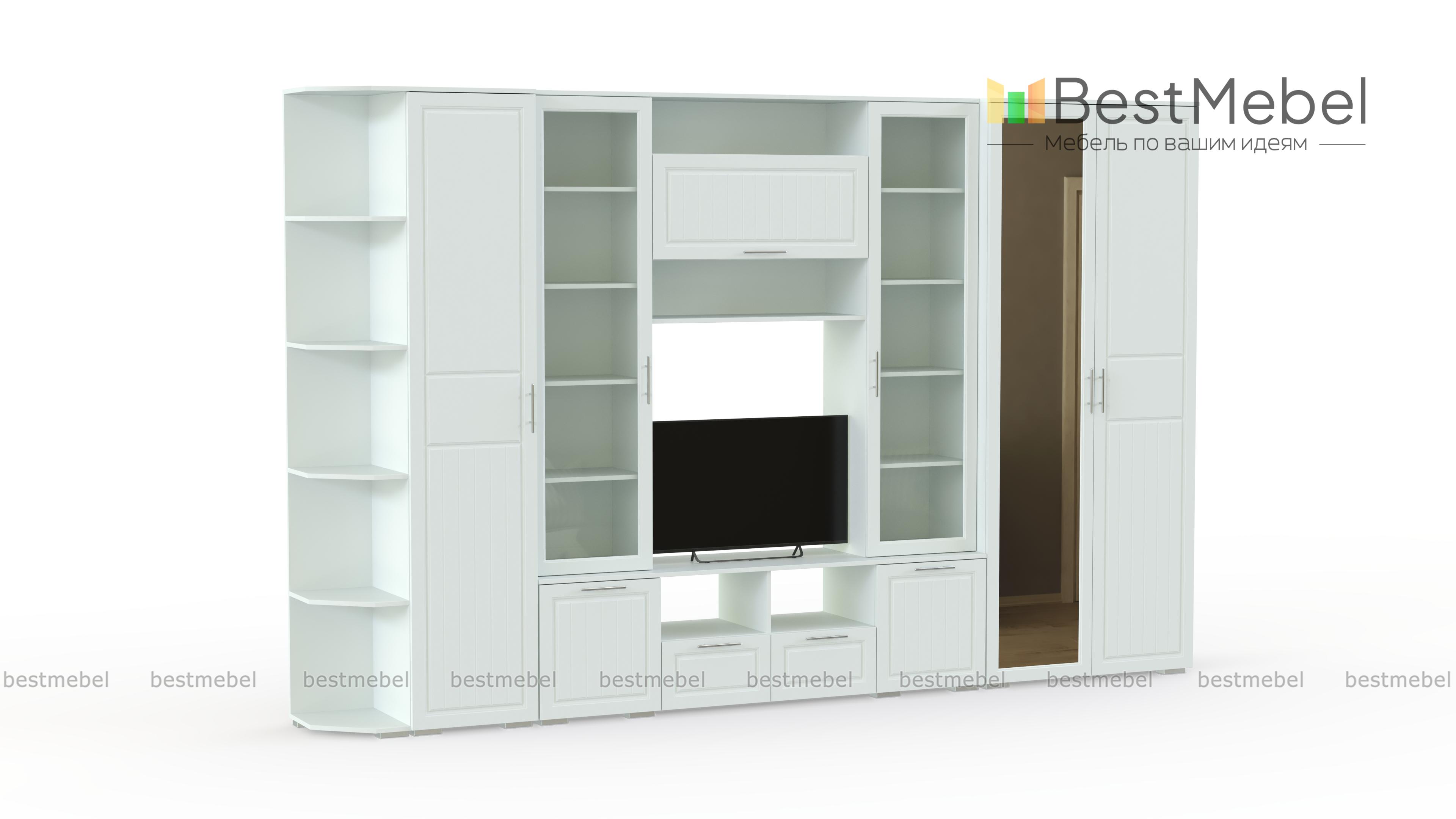 Модульная гостиная Виктория 3.2 BMS - Фото