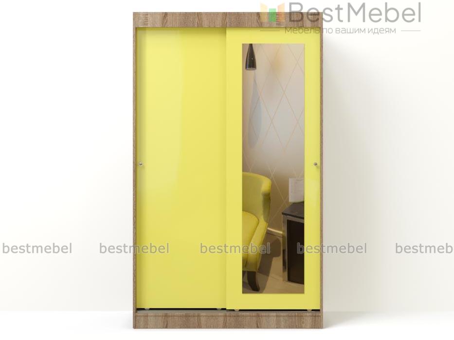 Шкаф-купе Лайм Акварель 2 BMS - Фото