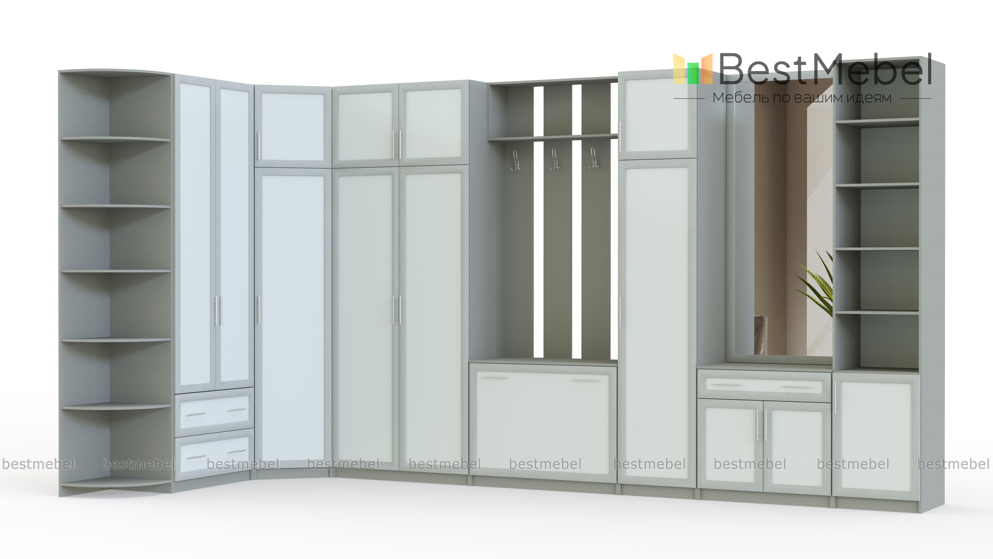 Прихожая Ева Комбо BMS - Фото