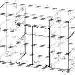 Схема сборки Тумба Виста-15 BMS