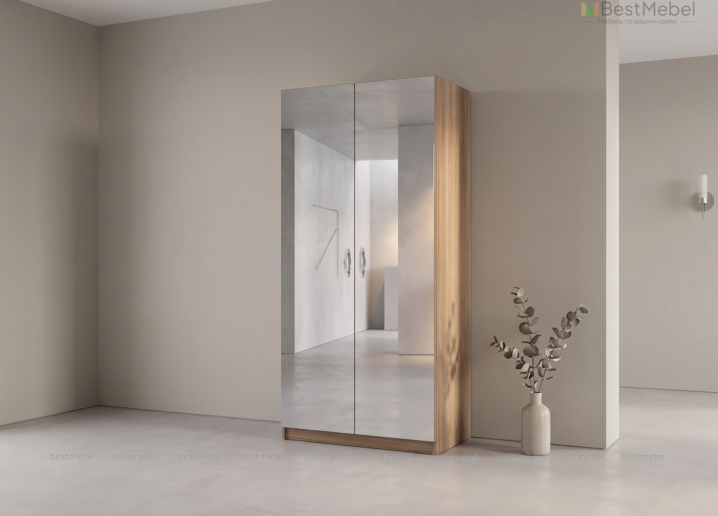 Распашной шкаф Bauhaus 8-2 BMS - Фото