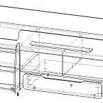 Схема сборки Детская кровать с лесенкой Тимон BMS