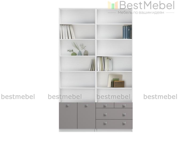 Шкаф книжный Маркус-5.1 BMS - Фото
