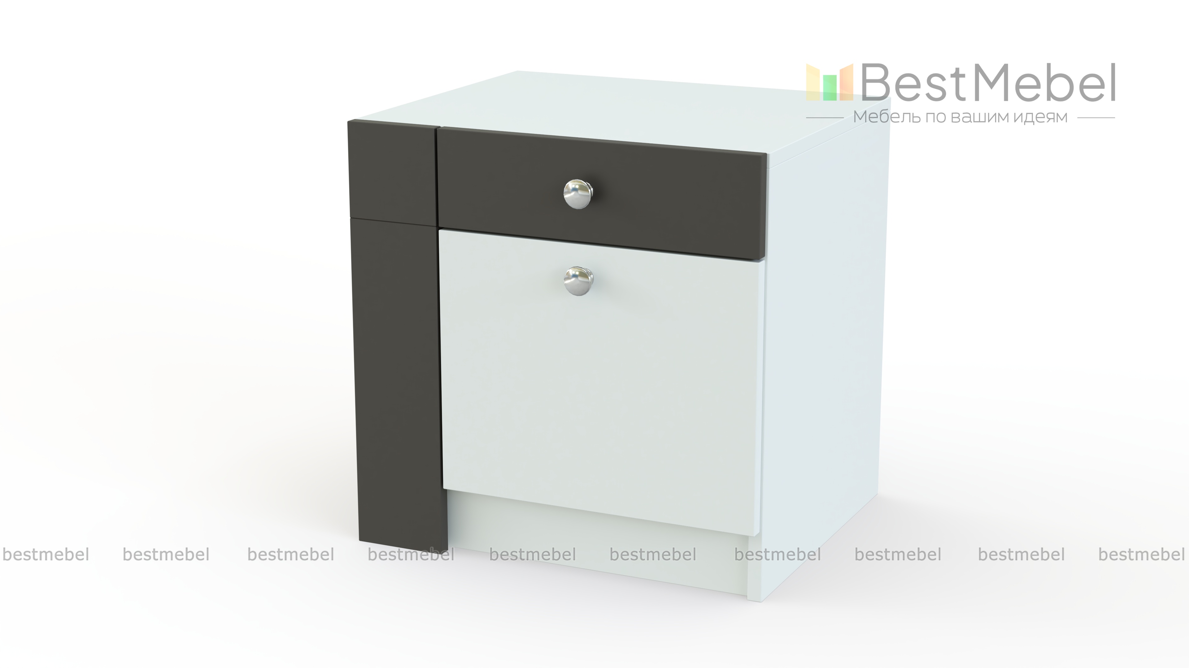 Прикроватная тумба Конкорд 1Д1 BMS