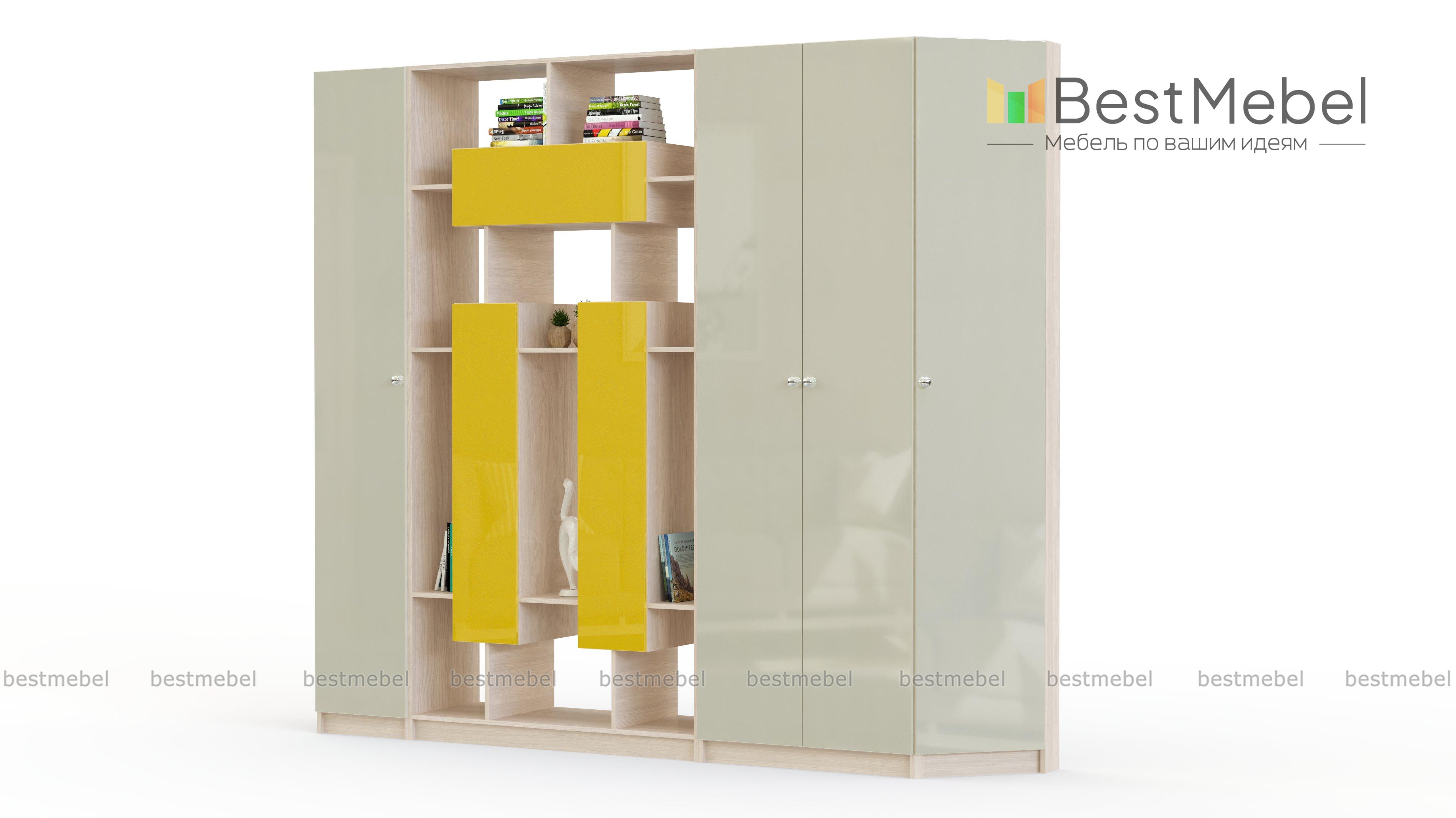 Шкаф-стеллаж Шелби-17 BMS - Фото