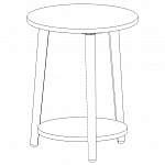 Схема сборки Журнальный стол Мавр 17 BMS