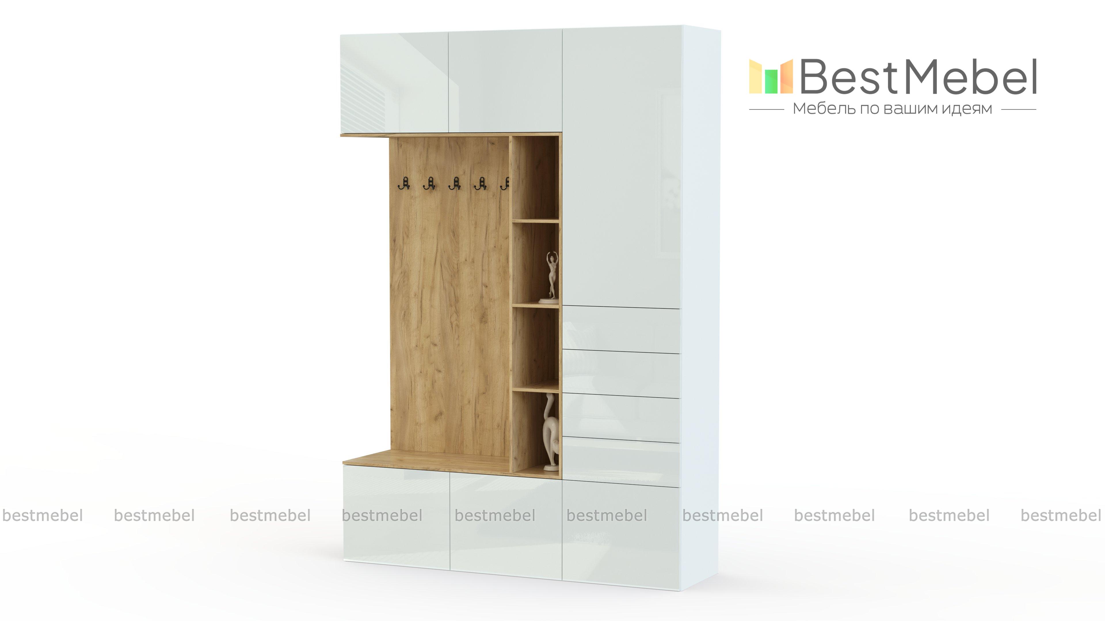 Прихожая Клайд 14 BMS - Фото