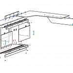Схема сборки Стол руководителя Вива-2 BMS