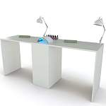 Двойной маникюрный стол Лилит BMS - Фото 4