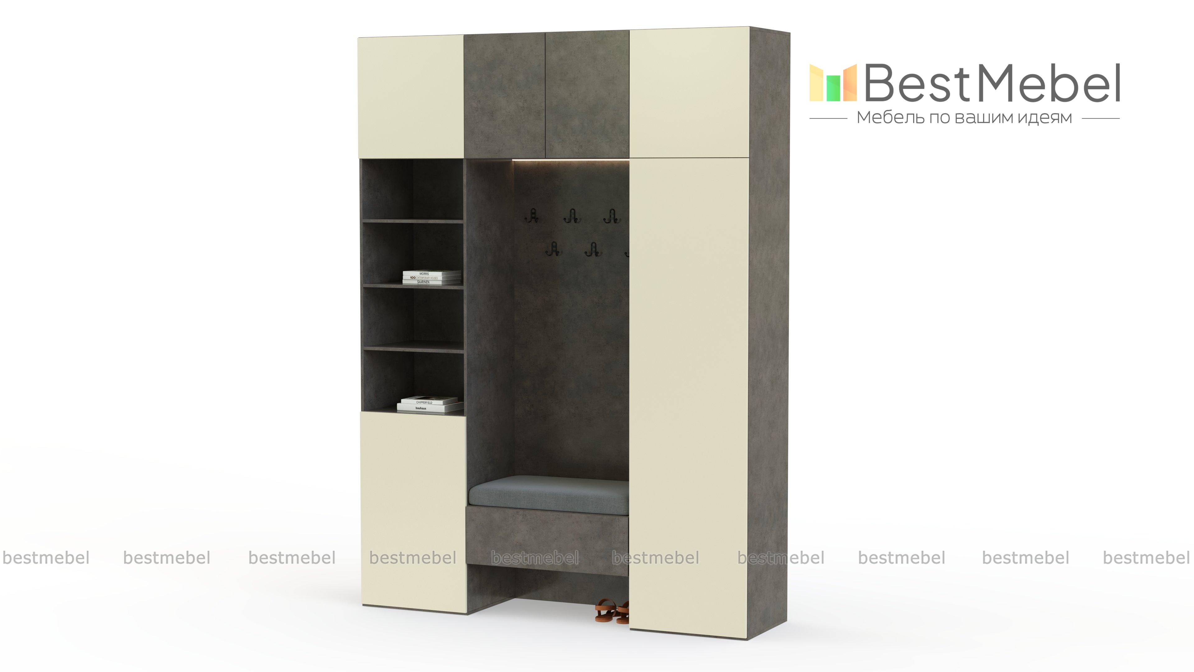 Прихожая Лаки 12 BMS - Фото