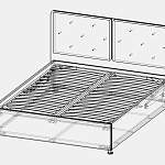 Схема сборки Кровать Жаклин 6 BMS