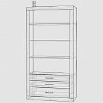 Схема сборки Стеллаж Пирс 8 BMS