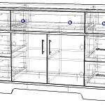 Схема сборки Комод Стенворд № 14 BMS