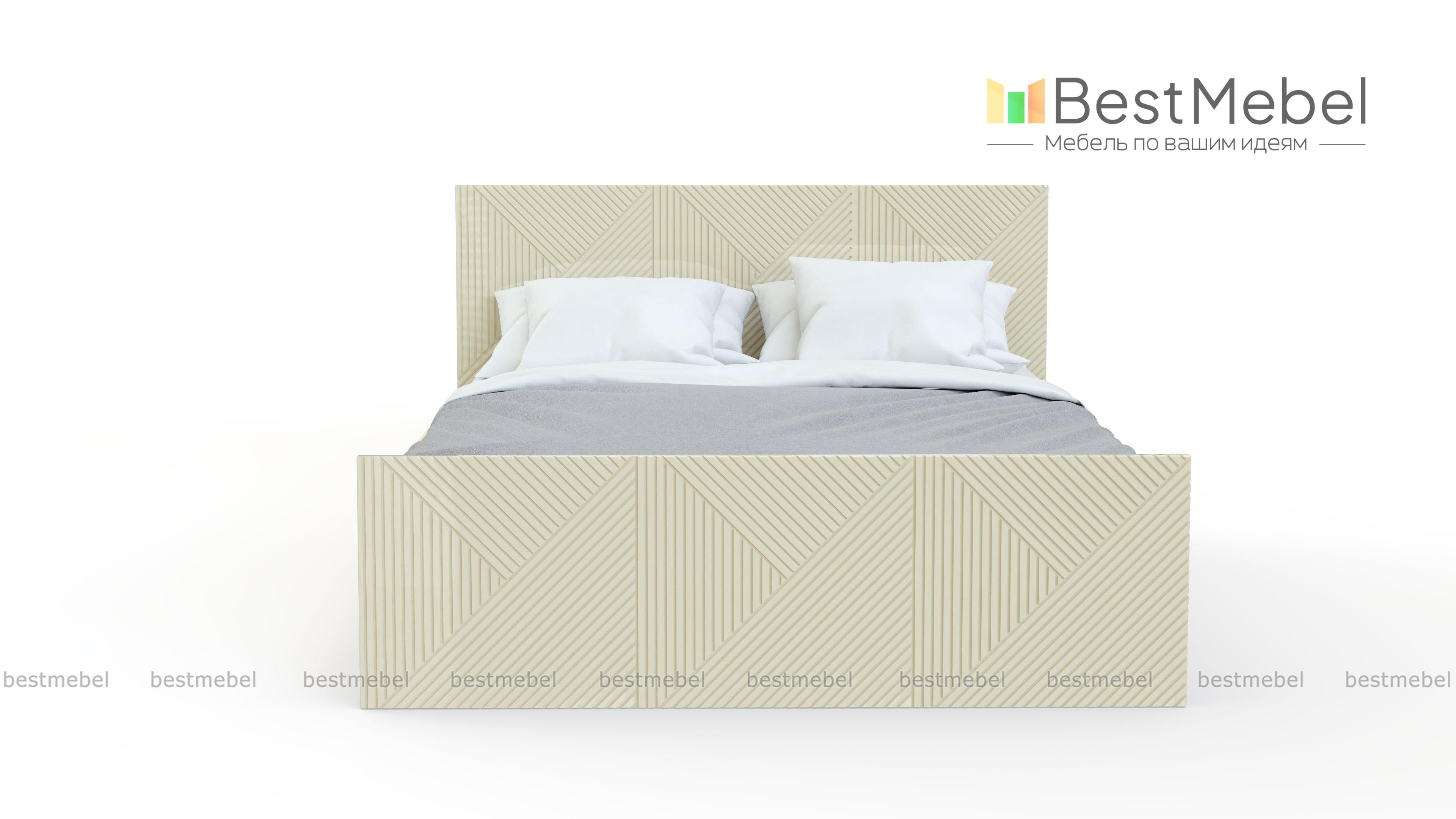 Кровать Мари Блеск 40 BMS - Фото