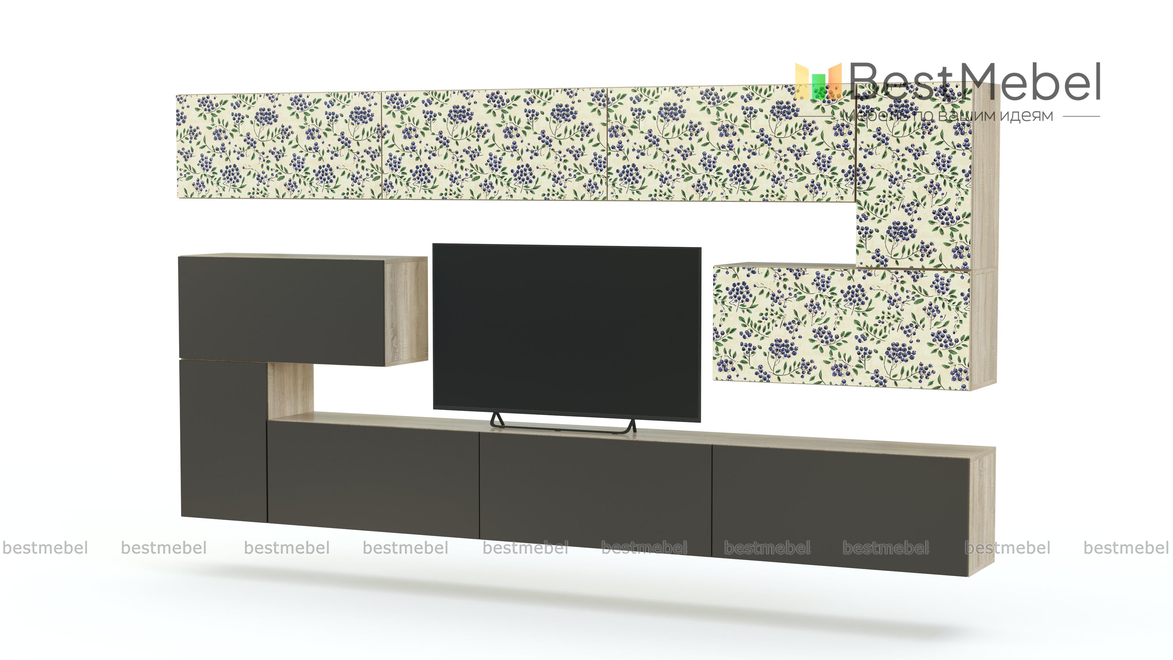 Стенка для гостиной Нил 12 BMS - Фото