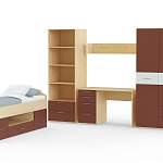 Детская стенка Валли 2 BMS - Фото 5