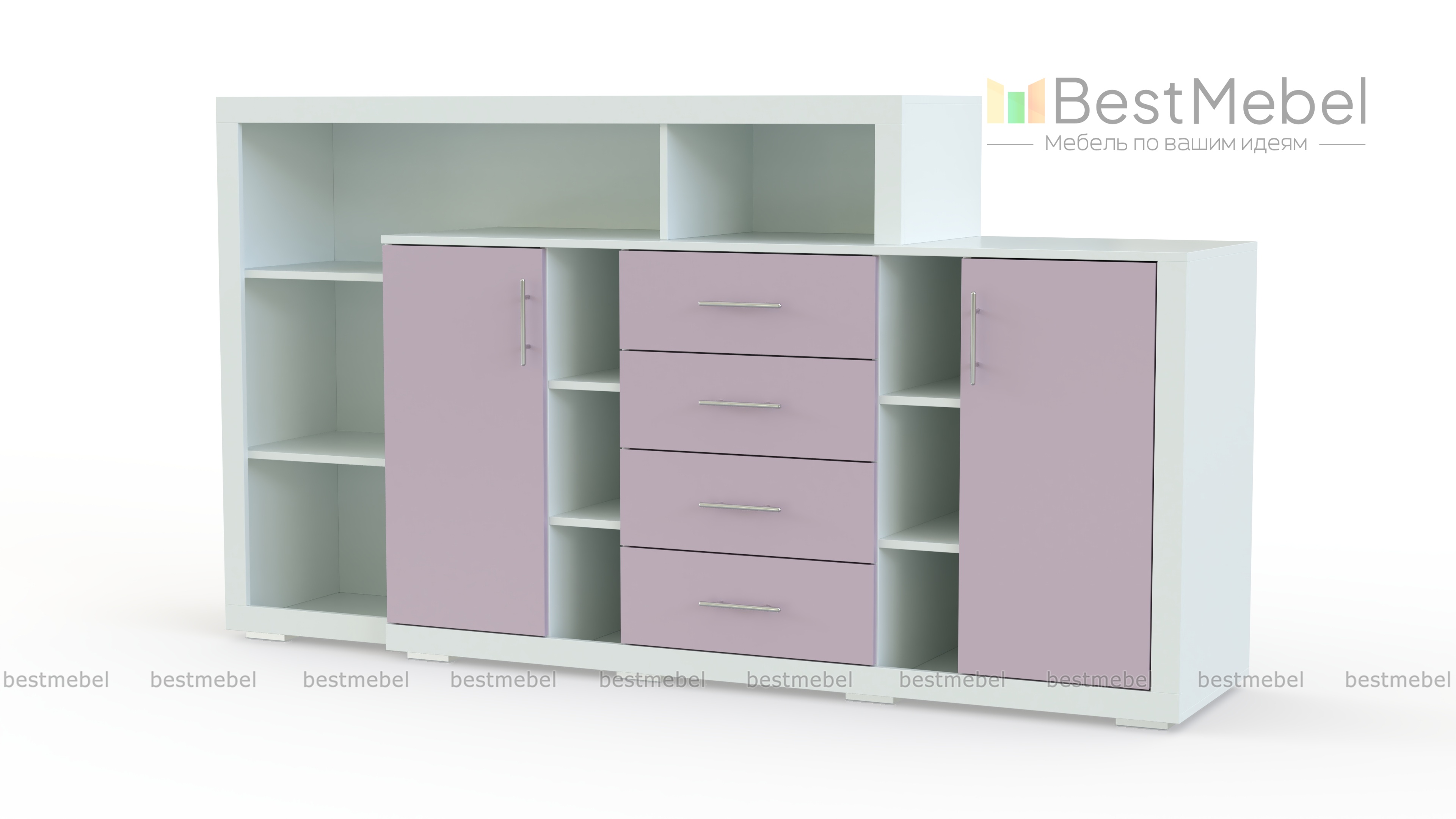 Комод Астера 13 МДФ BMS