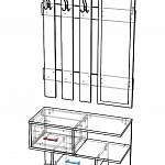 Схема сборки Прихожая Идеал 25 BMS