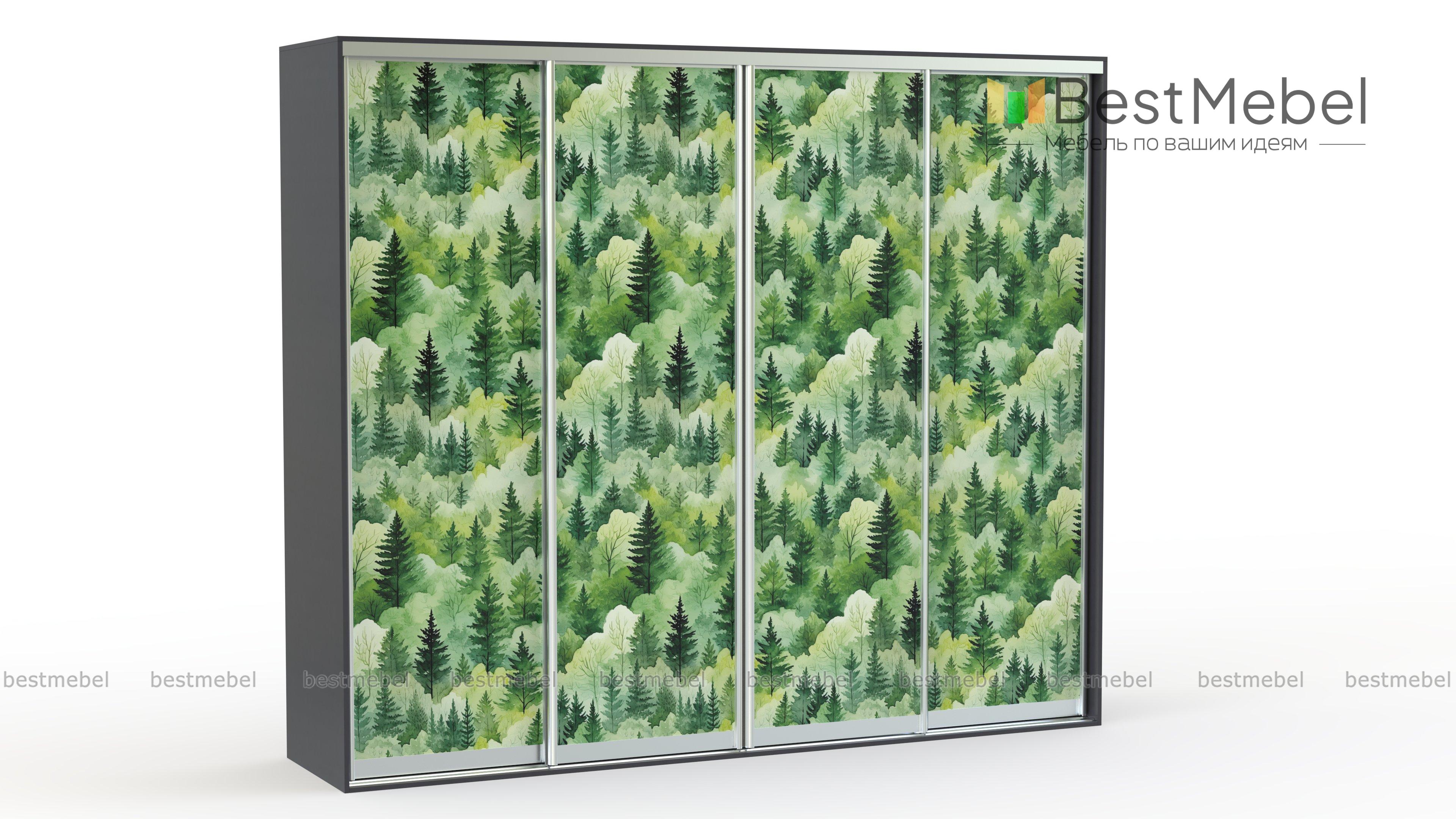 Шкаф-купе Деревья 04049 BMS - Фото