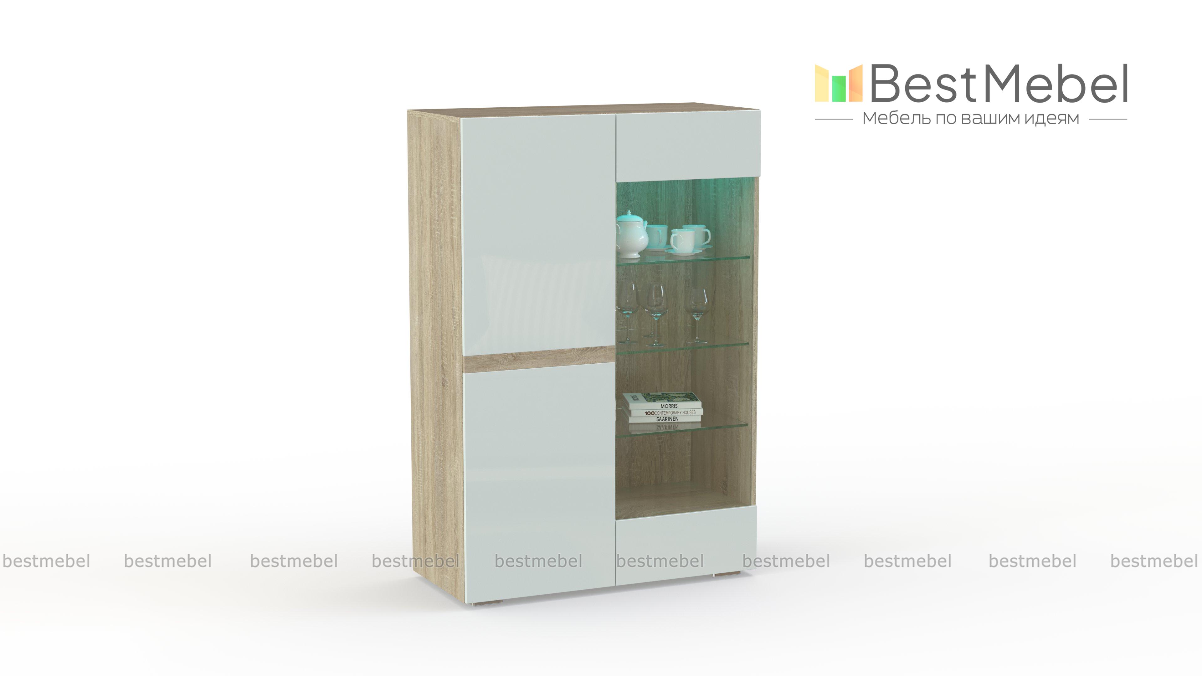 Тумба с подсветкой Сирена 44 BMS - Фото