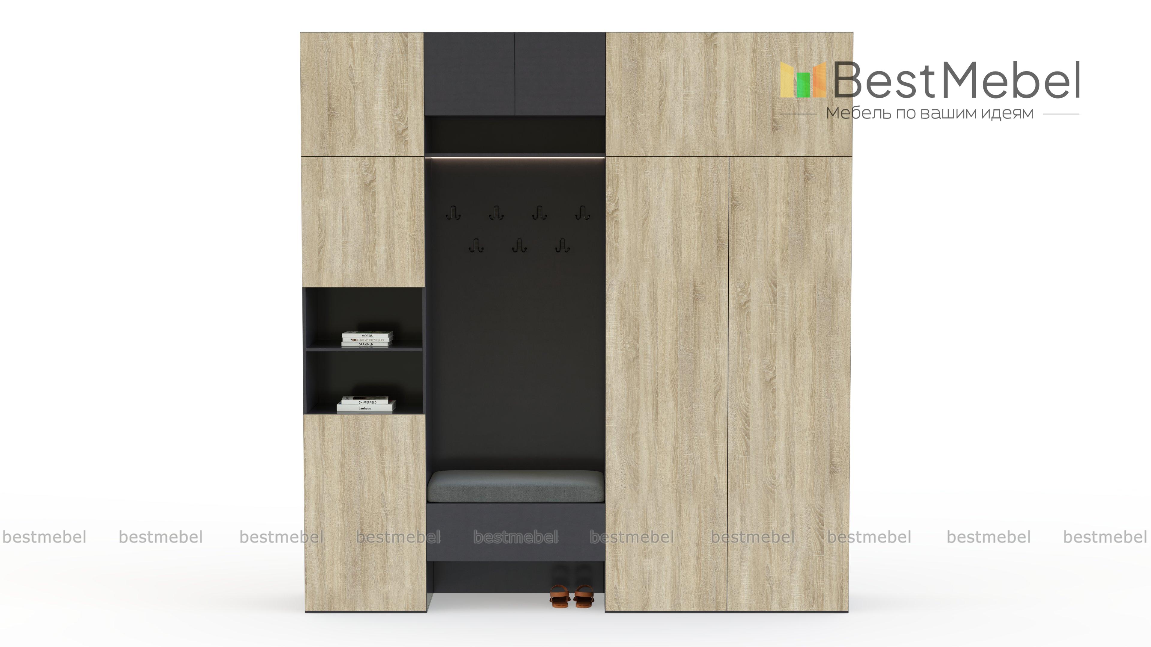 Прихожая Лаки 14 BMS - Фото