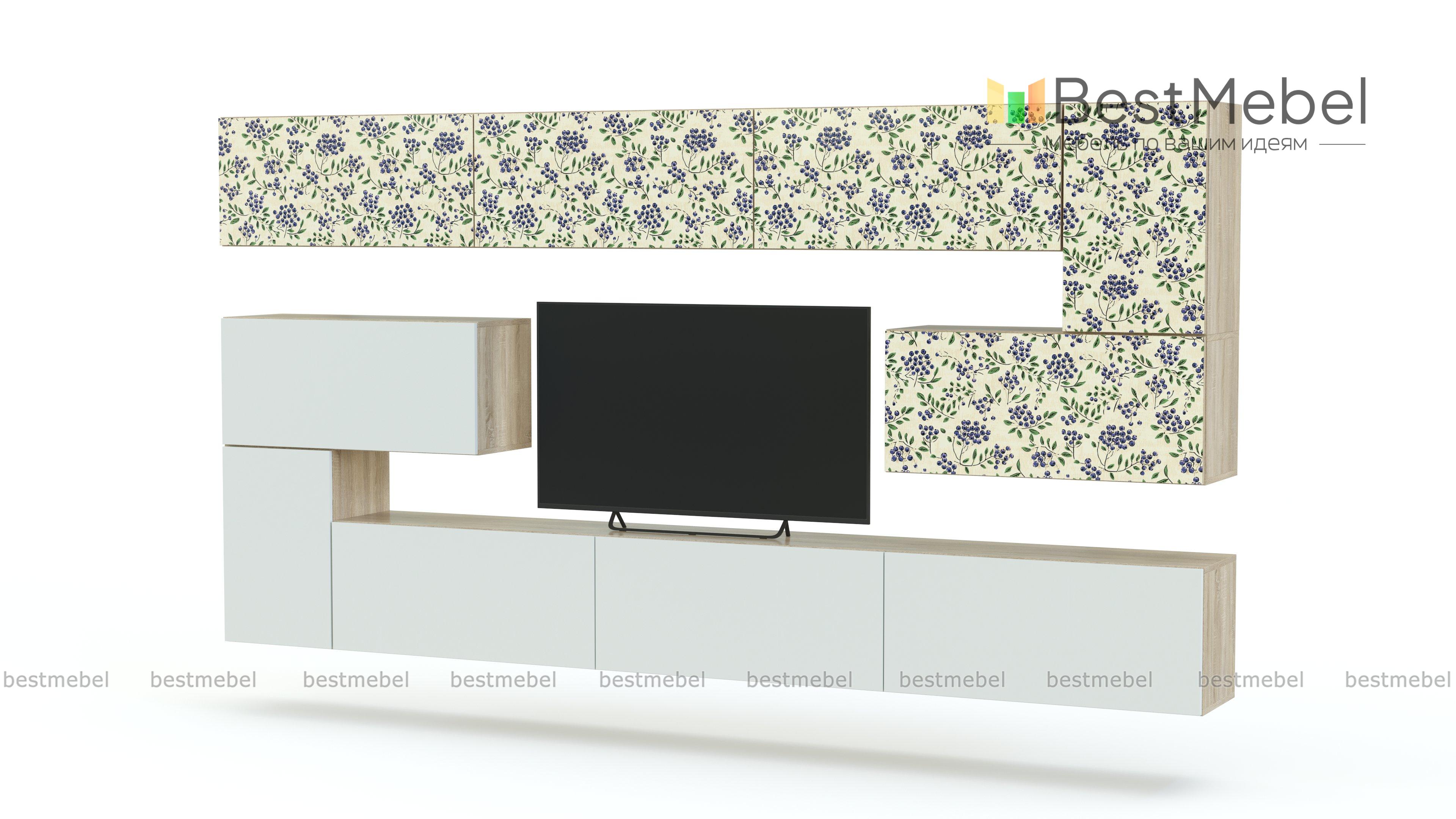 Стенка для гостиной Нил 12 BMS - Фото