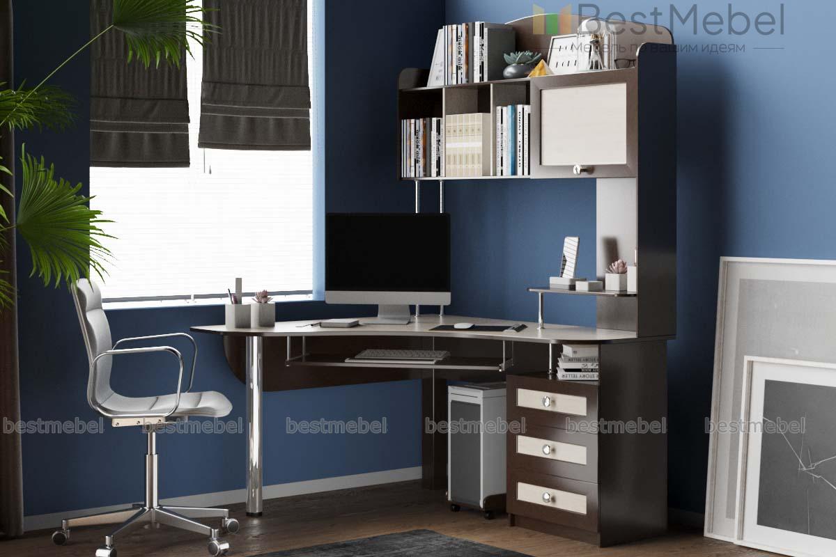 Компьютерный угловой стол Млайн 11 BMS - Фото