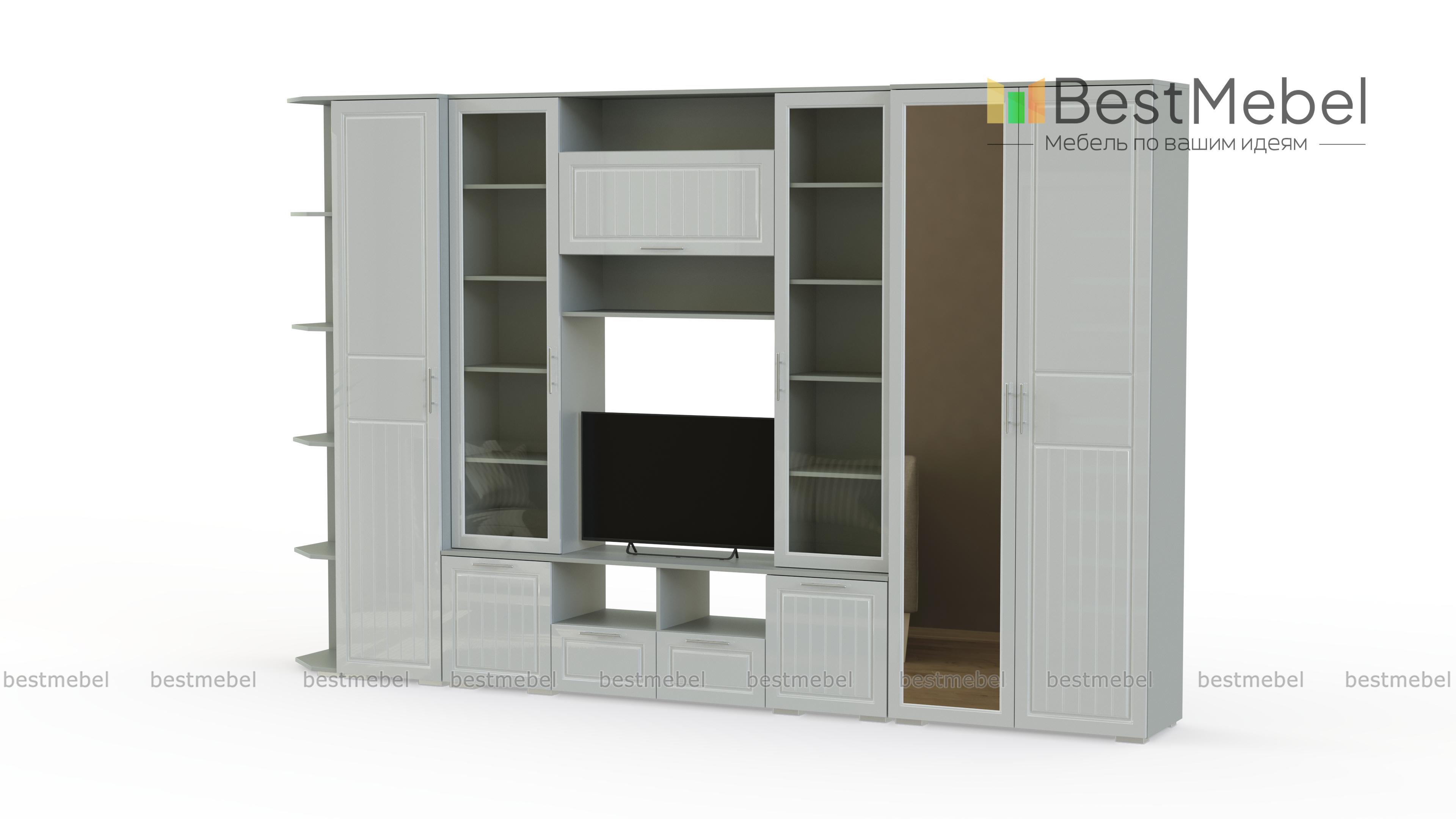 Модульная гостиная Виктория 3.2 BMS - Фото