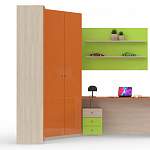 Шкаф угловой со столом Ярко BMS - Фото 4