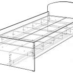 Схема сборки Кровать Терра СБ-2227 BMS