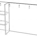 Схема сборки Зеркало Вероника-1 BMS