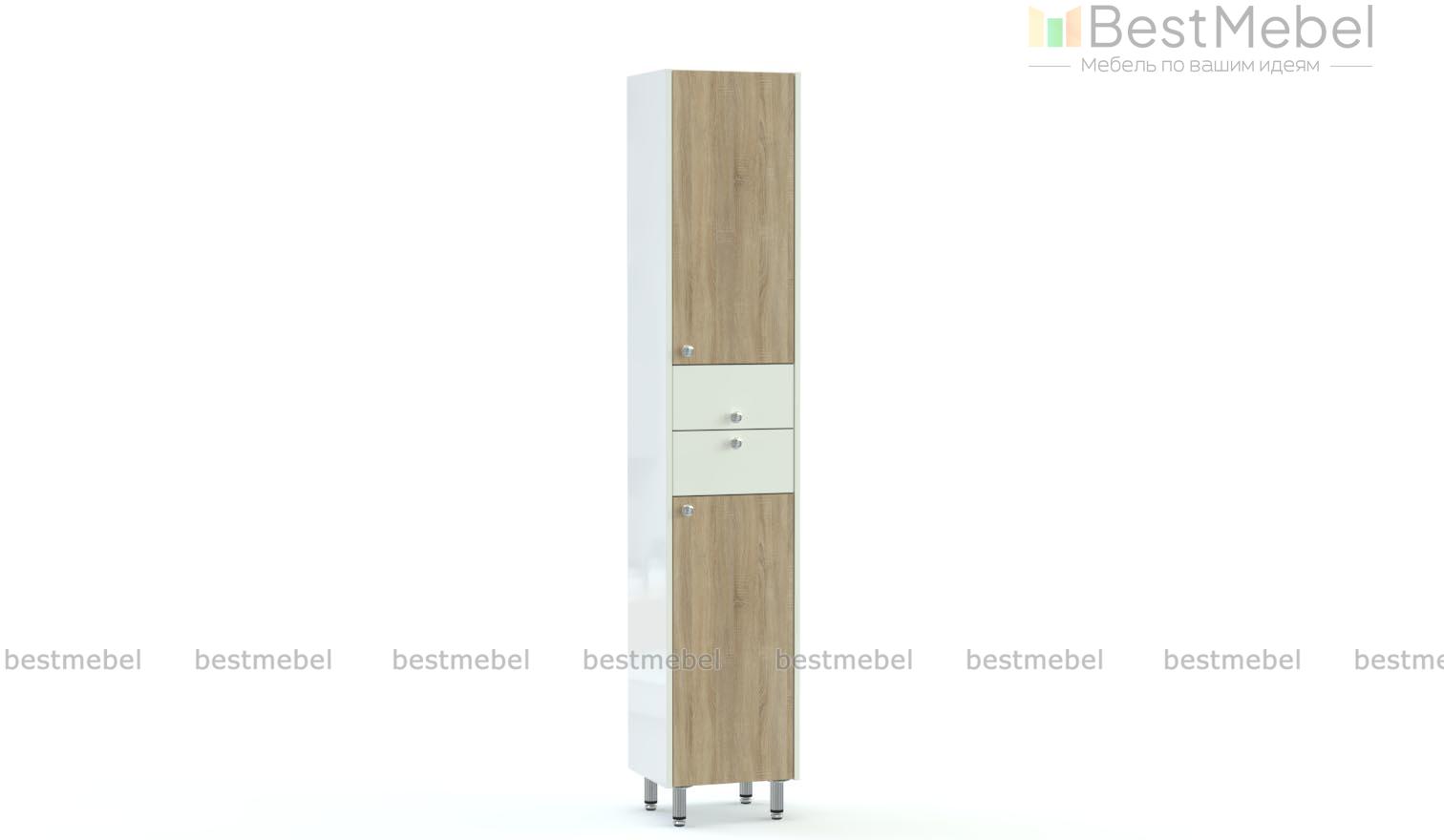 Шкаф-пенал в ванную Ристо 3 BMS - Фото