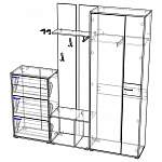 Схема сборки Прихожая Мей BMS