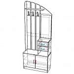 Схема сборки Прихожая Сириус-Бэст BMS