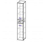 Схема сборки Пенал в ванную Восторг 5 BMS