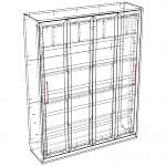 Схема сборки Шкаф-кровать трансформер Уютный-1 BMS