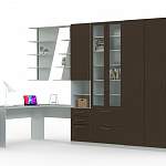 Шкаф с угловым столом Школьник BMS - Фото 7